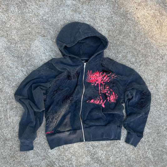 Oversized Centipede Zip Up