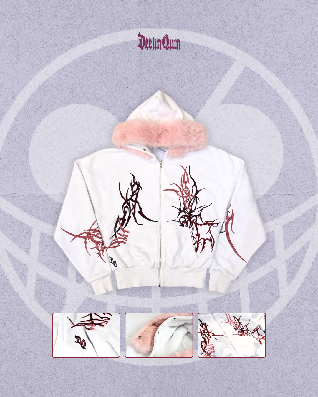 Doffy Oversized Zip Up (PREORDER READ DESCRIPTION)