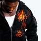 Oversized Centipede Zip Up